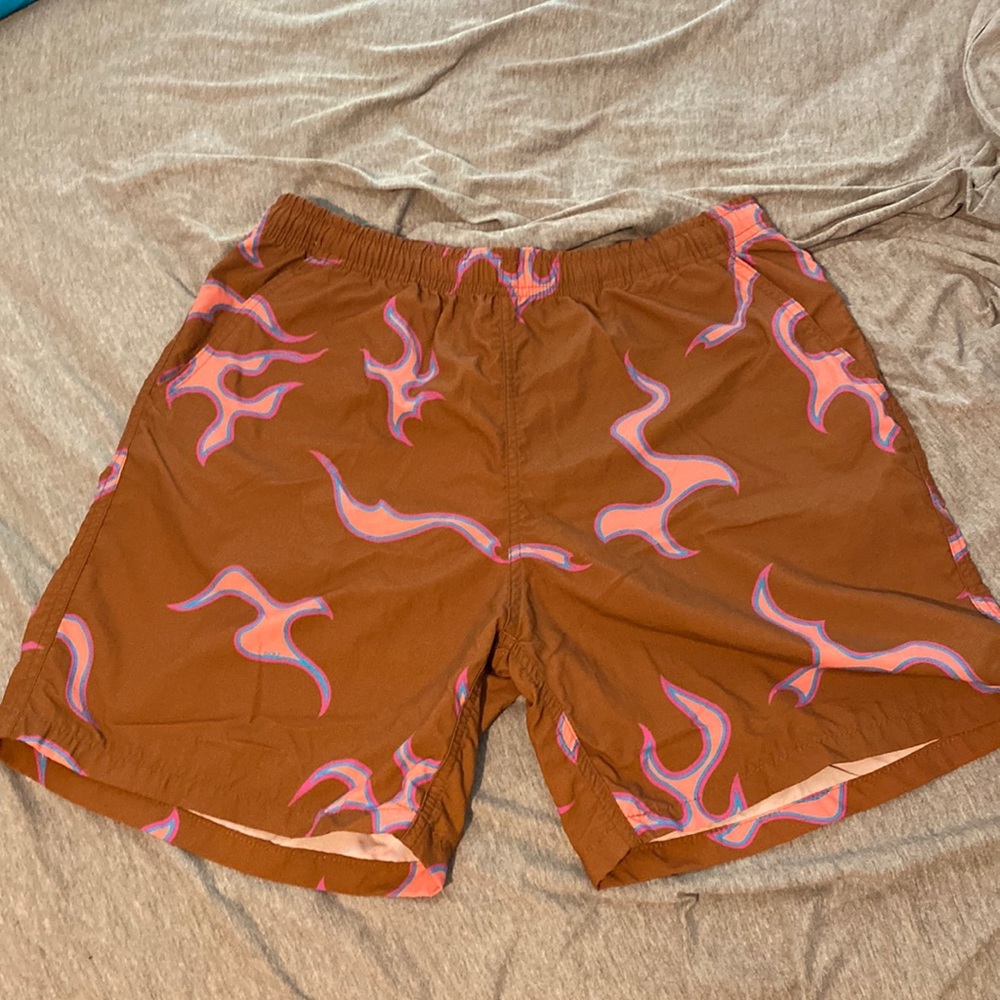 Golf Wang, Medium, Brown/Pink/Blue  Signature flame pattern